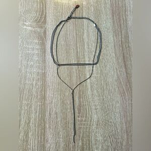 NWOT … Silver “Three Strand” Necklace